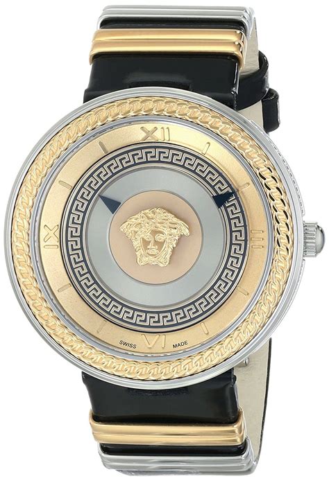 versace watch leather band|designer versace watch bands.